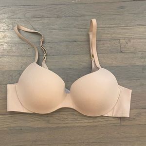 Nude Victoria’s Secret push-up bra